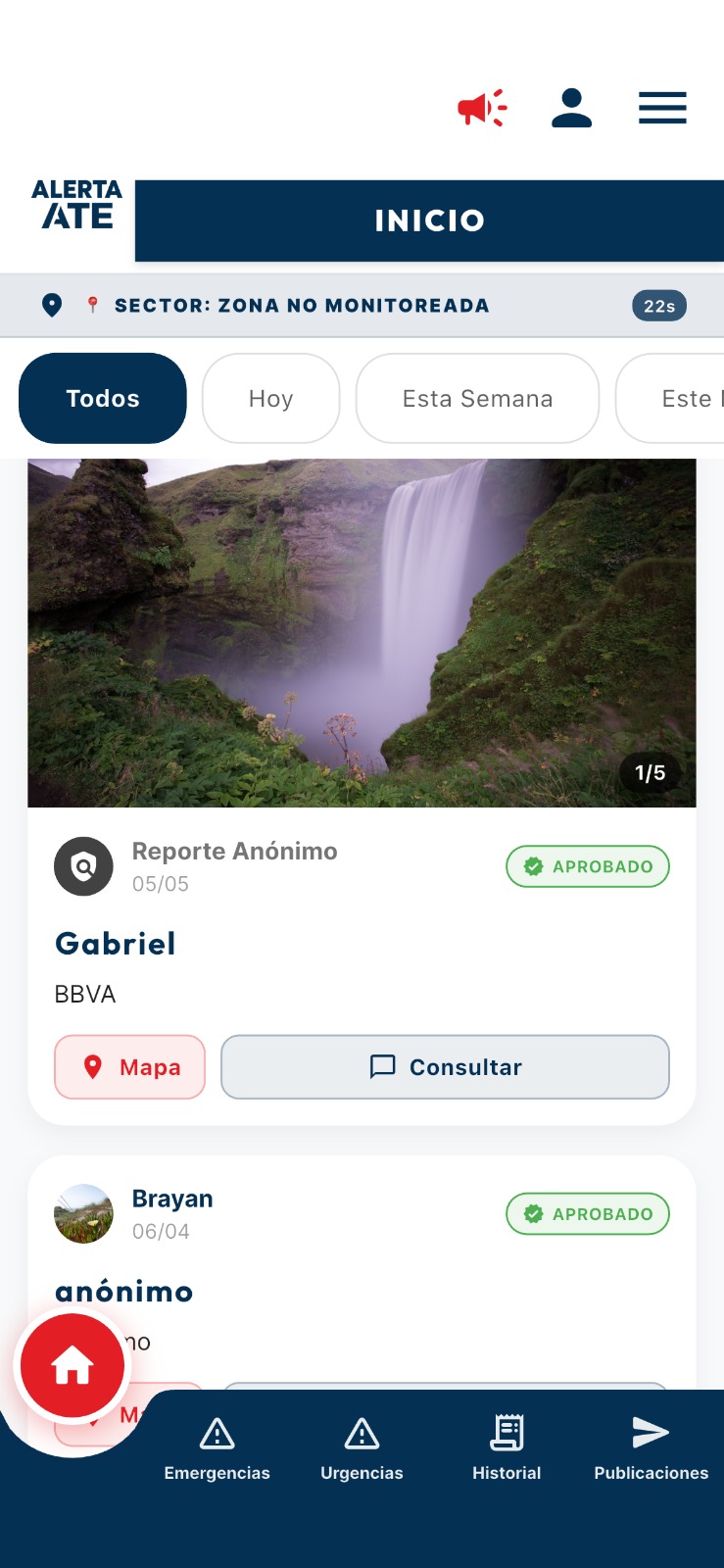 Alerta Ate App 2