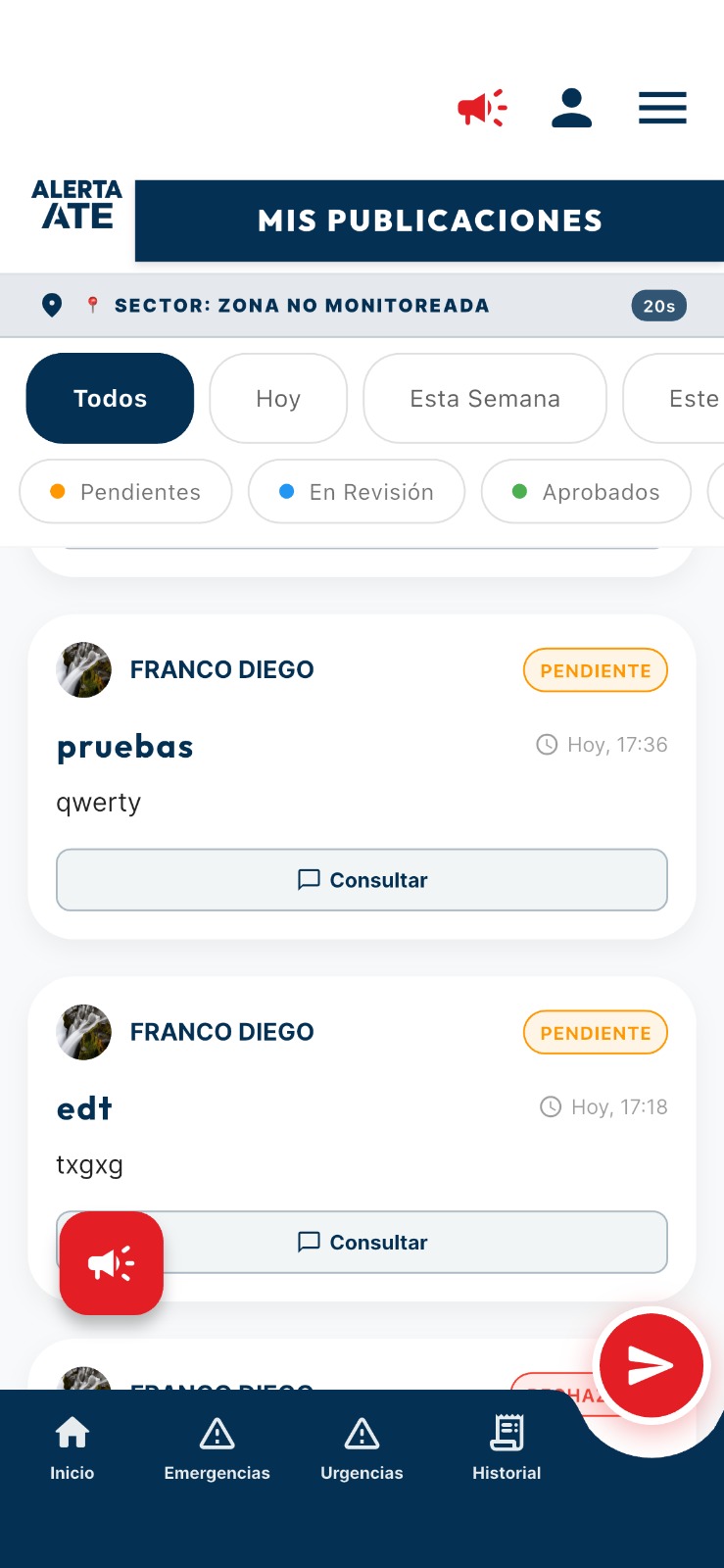 Alerta Ate App